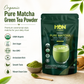 Organic Matcha Green Tea Powder - 100 gm Pack | Natural Flavor Premium Ceremonial Grade For Weight Management, Antioxidants, Energy Boost | Non-GMO