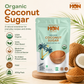 HON FOODS Organic Coconut Sugar, Non Gmo Chemicals Free And All Natural - 400 gm Pack