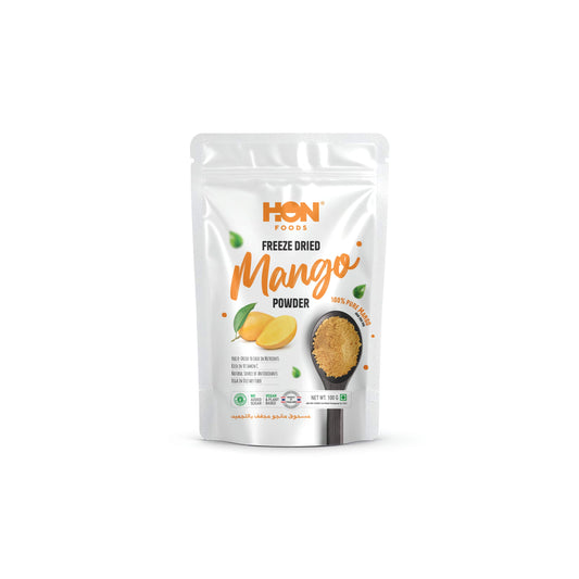 HON FOODS Freeze Dried Mango Drink Powder, Pure Natural 100 gm
