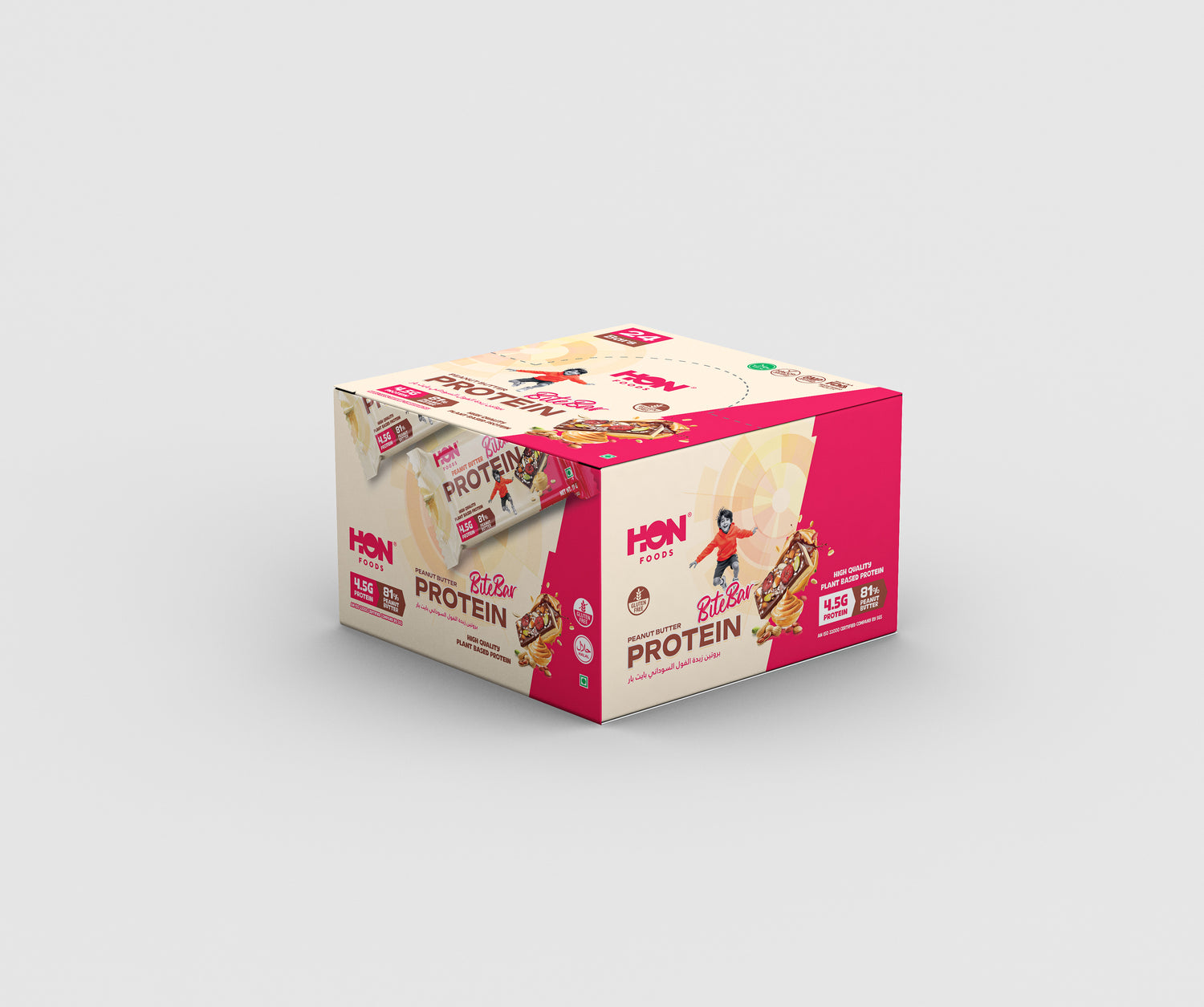 Peanut Butter Protein Bite Bar (Pack of 24)