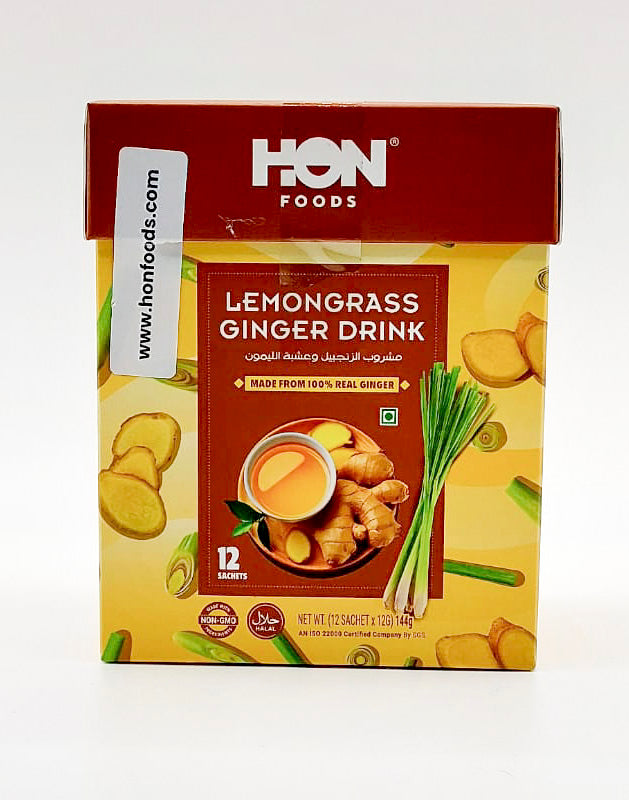 Lemongrass Ginger Drink Powder Mix 12 Sachets