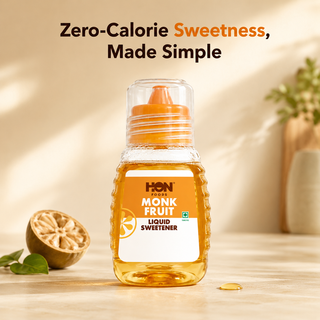 Monk Fruit Liquid Sweetener 60ml | Zero Calorie | Diabetic-Friendly